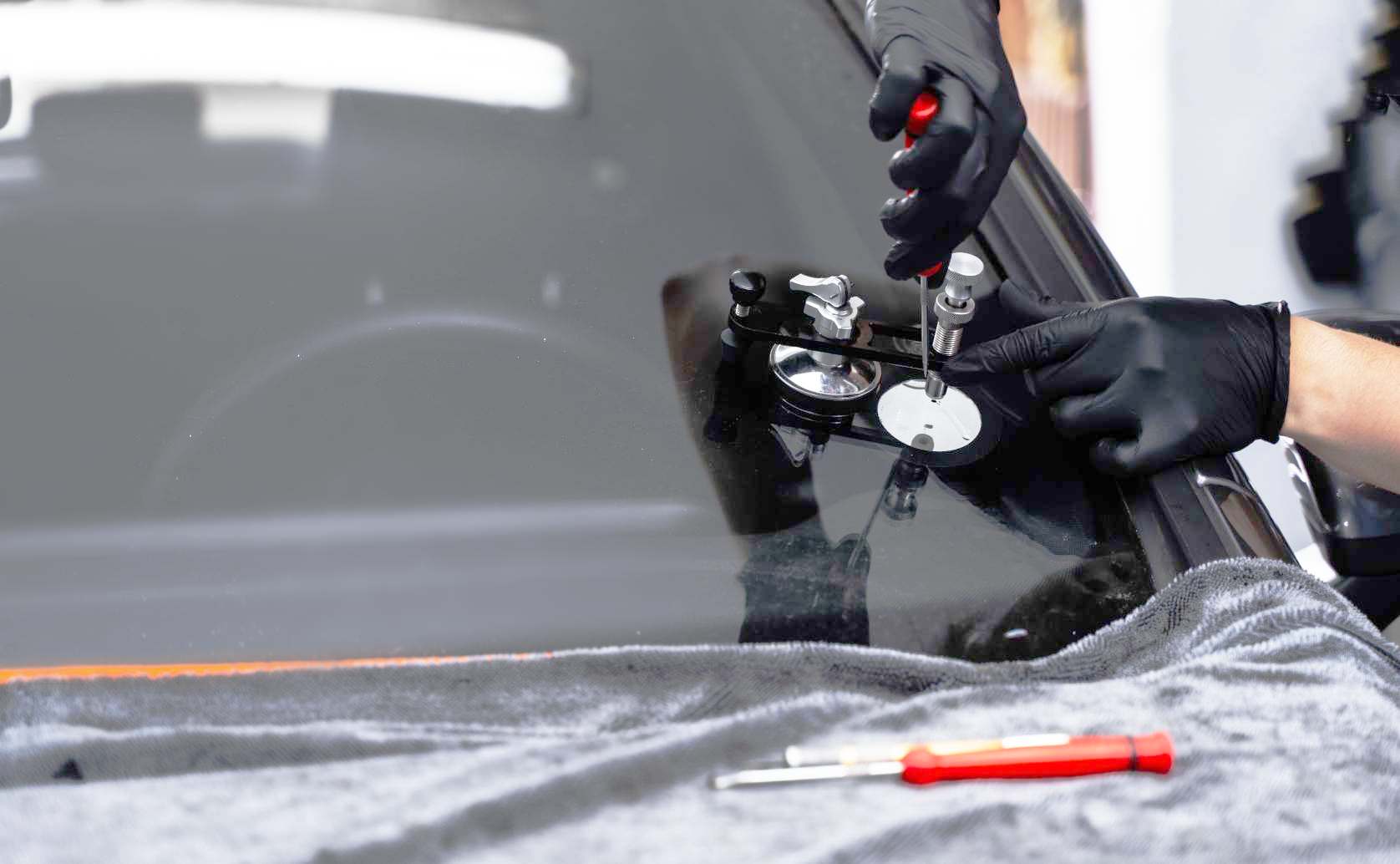 windshield repair image